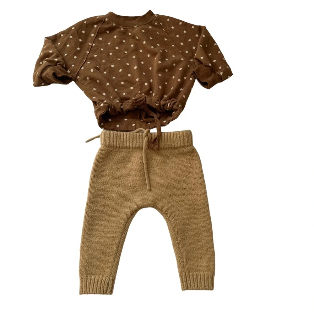 RYLEE + CRU  Celestial Cinched Sweatshirt